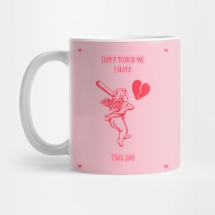 Love Sucks Cupid Anti Valentines Mug